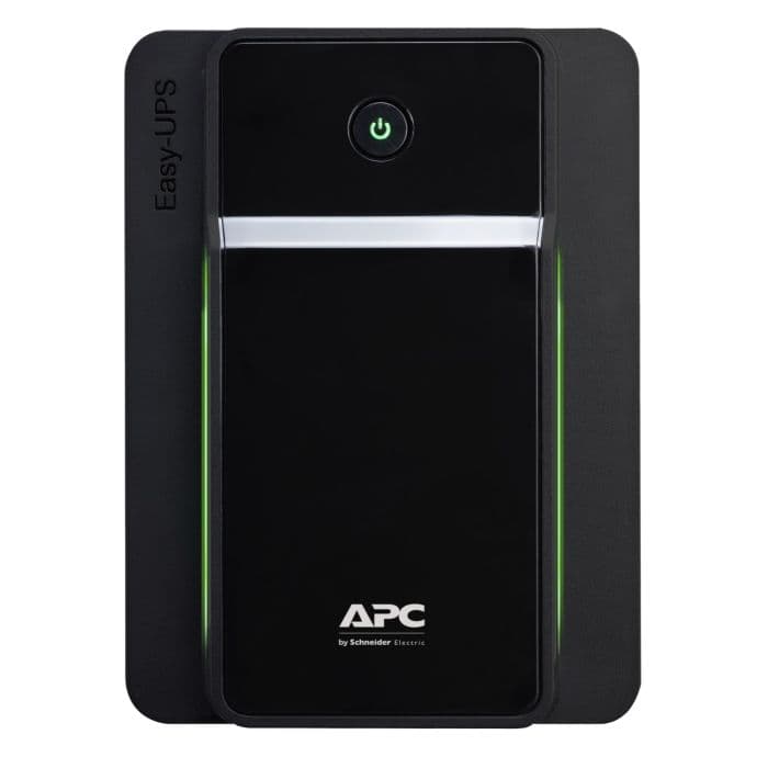 APC مانع انقطاع التيار الكهربي Easy BVX بقدرة 2200 فولت أمبير، 230 فولت، منظم جهد (AVR)، مقابس شوكو، BVX2200LI-GR